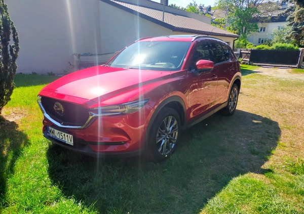 Mazda CX-5 cena 139900 przebieg: 46000, rok produkcji 2021 z Marki małe 466
